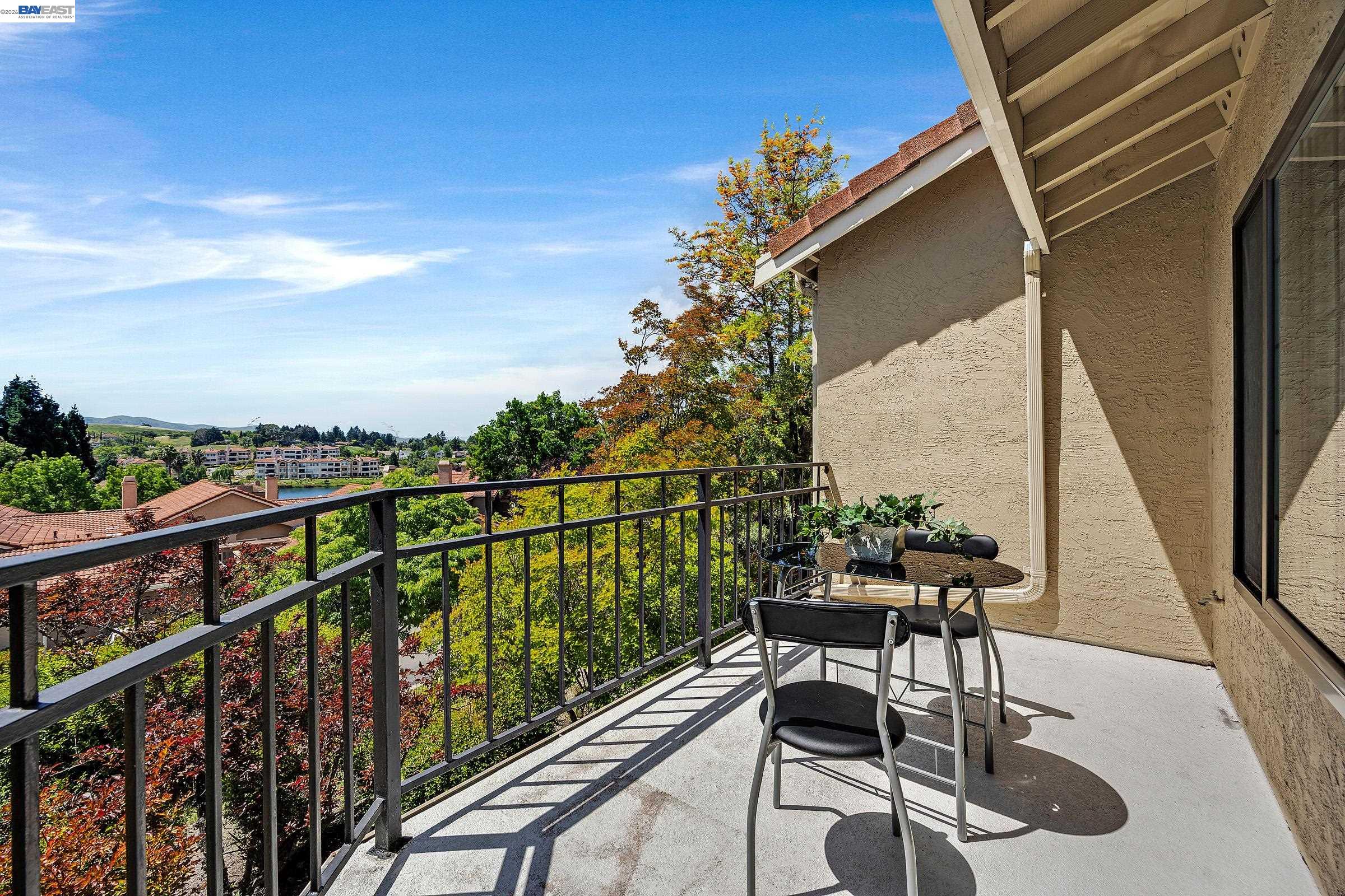 5012 Lakeview Drive, Unit 200 San Ramon, CA 94582 - Photo 28 of 47 a view of a balcony with chairs