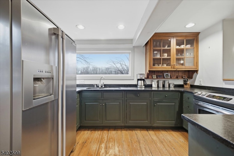 17 Old River Road Milford, NJ 08848 - Photo 13 of 46 a kitchen with a refrigerator and a sink