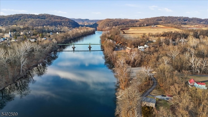 17 Old River Road Milford, NJ 08848 - Photo 42 of 46 a view of a city with mountains in the background