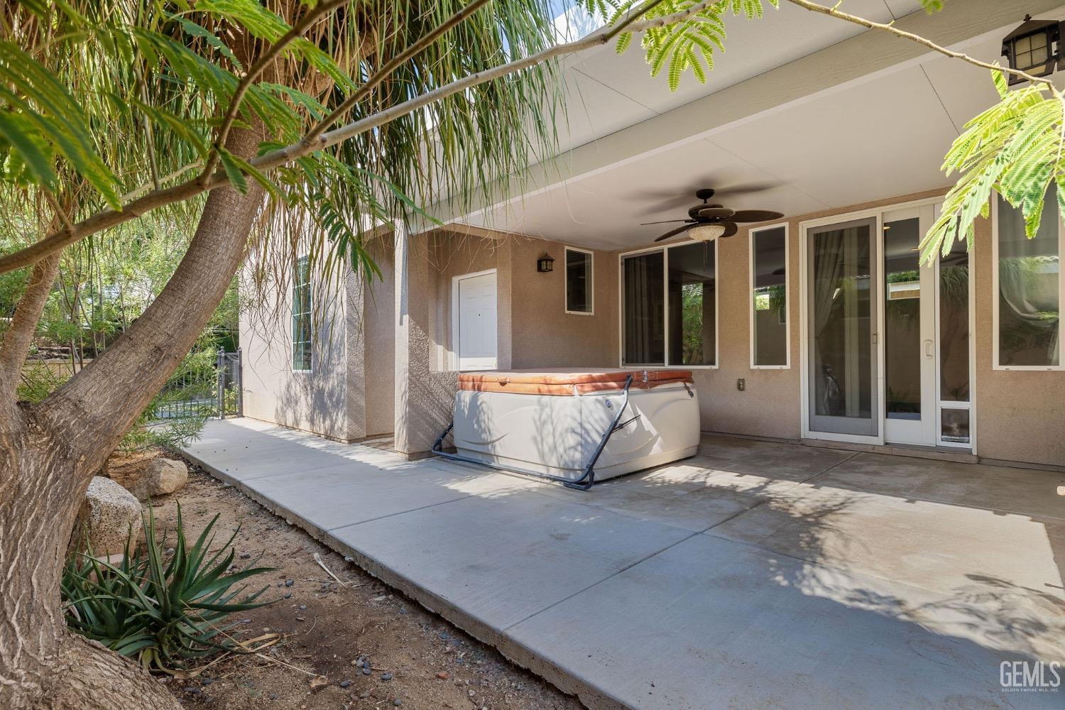 Undisclosed Address Bakersfield, CA 93306 - Photo 36 of 54 a view of a house with backyard and sitting area