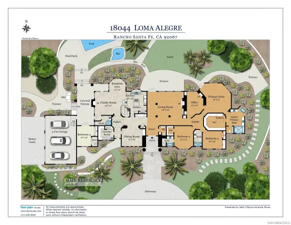 $5,950,000 | 18044 Loma Alegre, Rancho Santa Fe, CA 92067