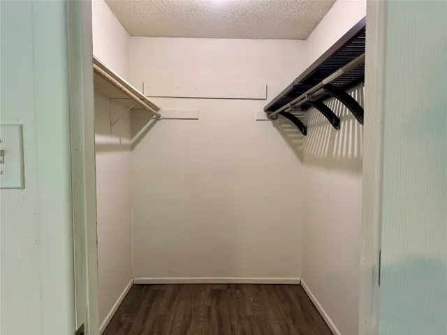 a view of walk in closet