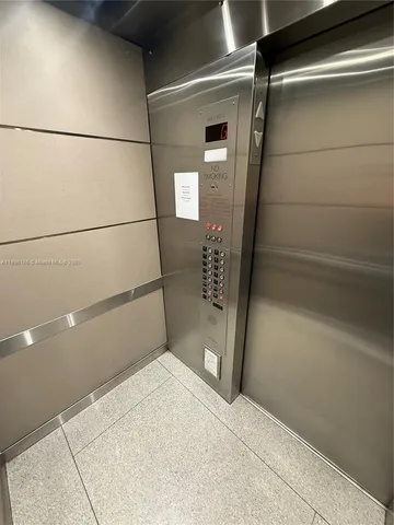 a view of a small space