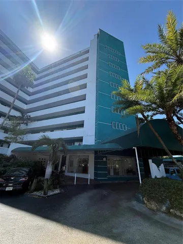 a view of a garage with sitting area