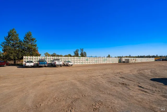 a view of a balcony with an outdoor space
