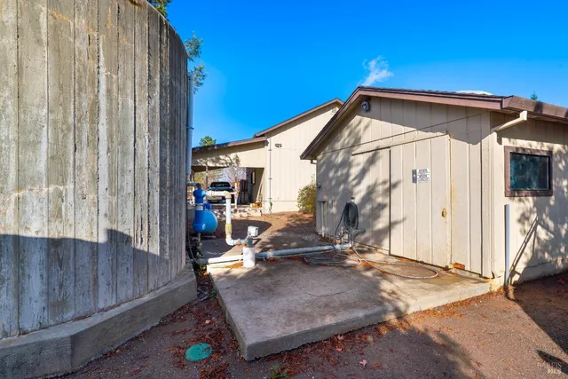 a view of city and mountain