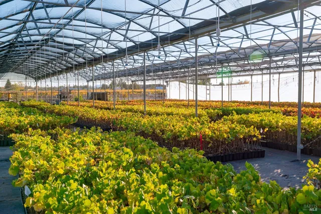 a view of a storage area with bicycles