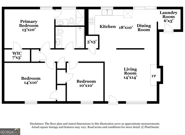 $1,710 | 635 Lakeridge Circle Southeast, Conyers, GA 30094