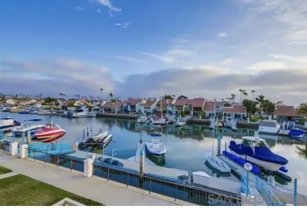 a city view with a lake view