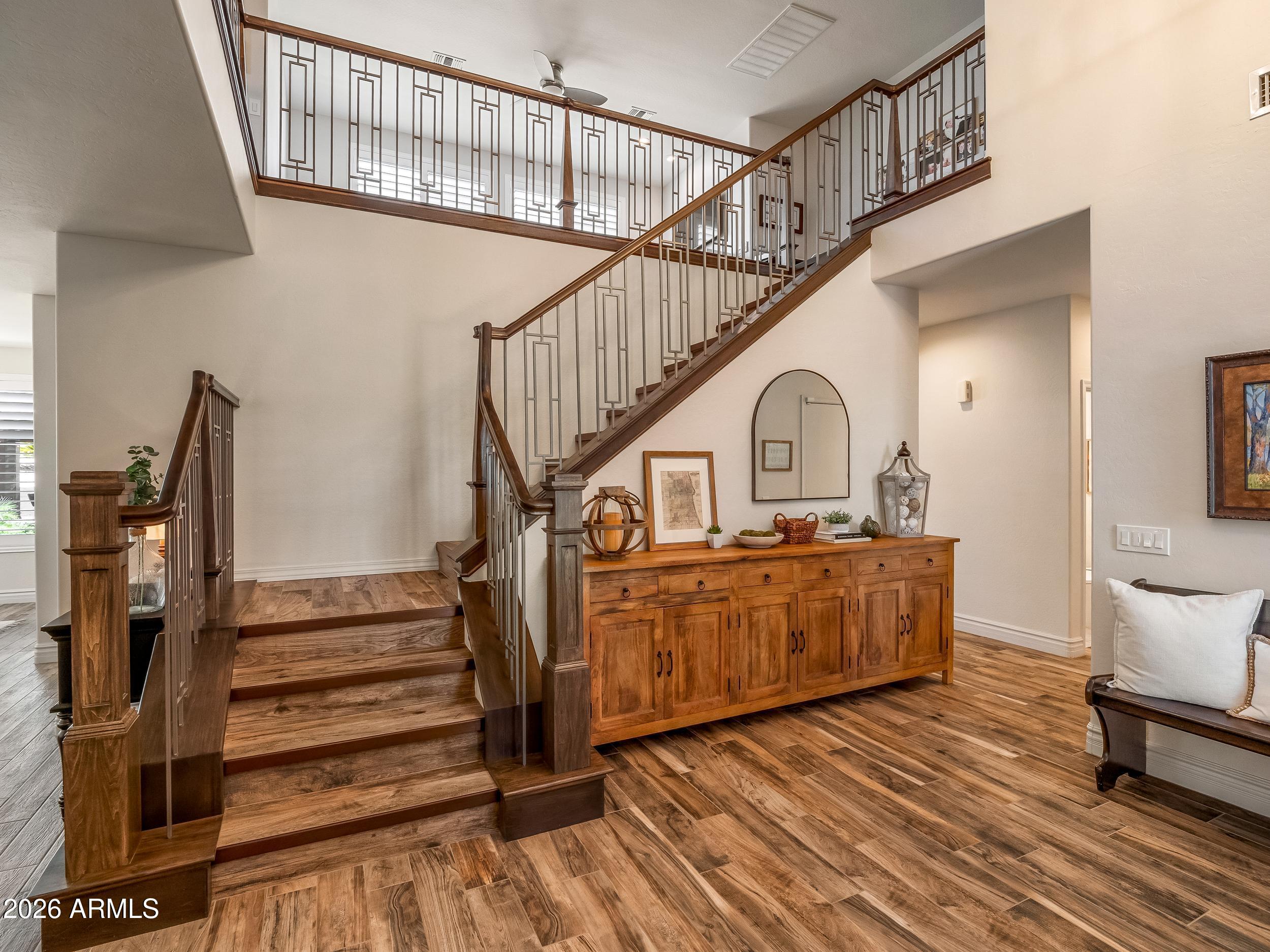 3416 West Montello Road Phoenix, AZ 85086 - Photo 11 of 68 Wraparound staircase