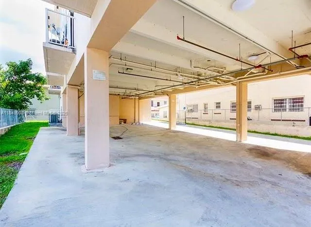 a view of a parking space