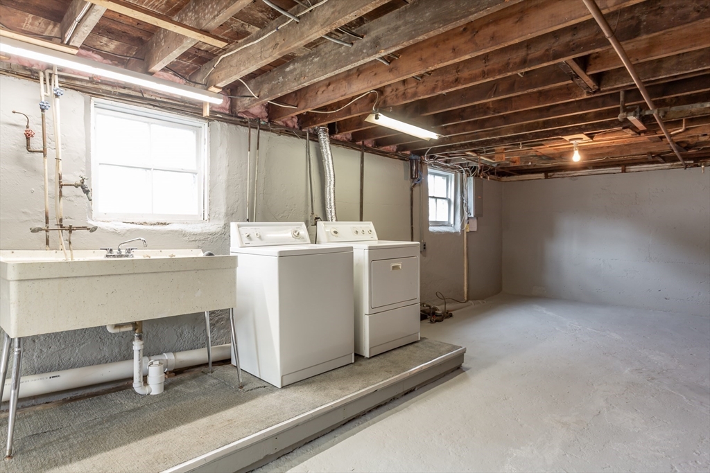 1895 Rodman Street Fall River, MA 02721 - Photo 24 of 26 a utility room with dryer and washer