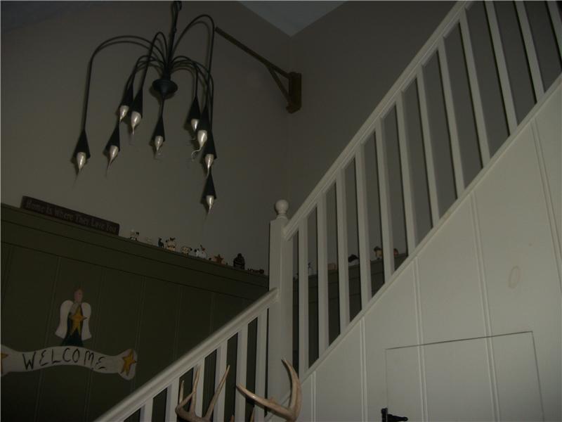 130 Carters Road Carmichaels, PA 15320 - Photo 10 of 15 View. STAIRCASE TO UPPER FLOOR