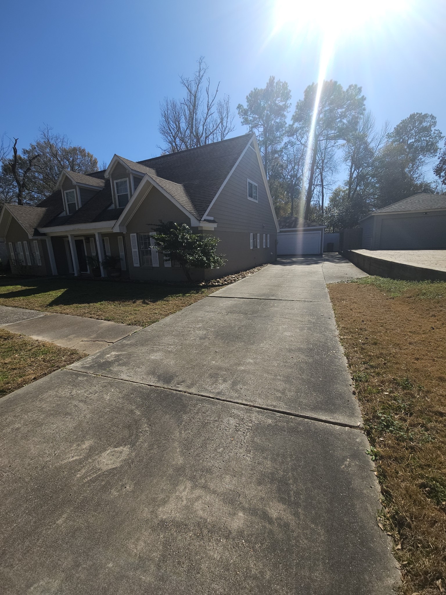 544 Brandon Road Conroe, TX 77302 - Photo 2 of 16 a view of a house with a yard
