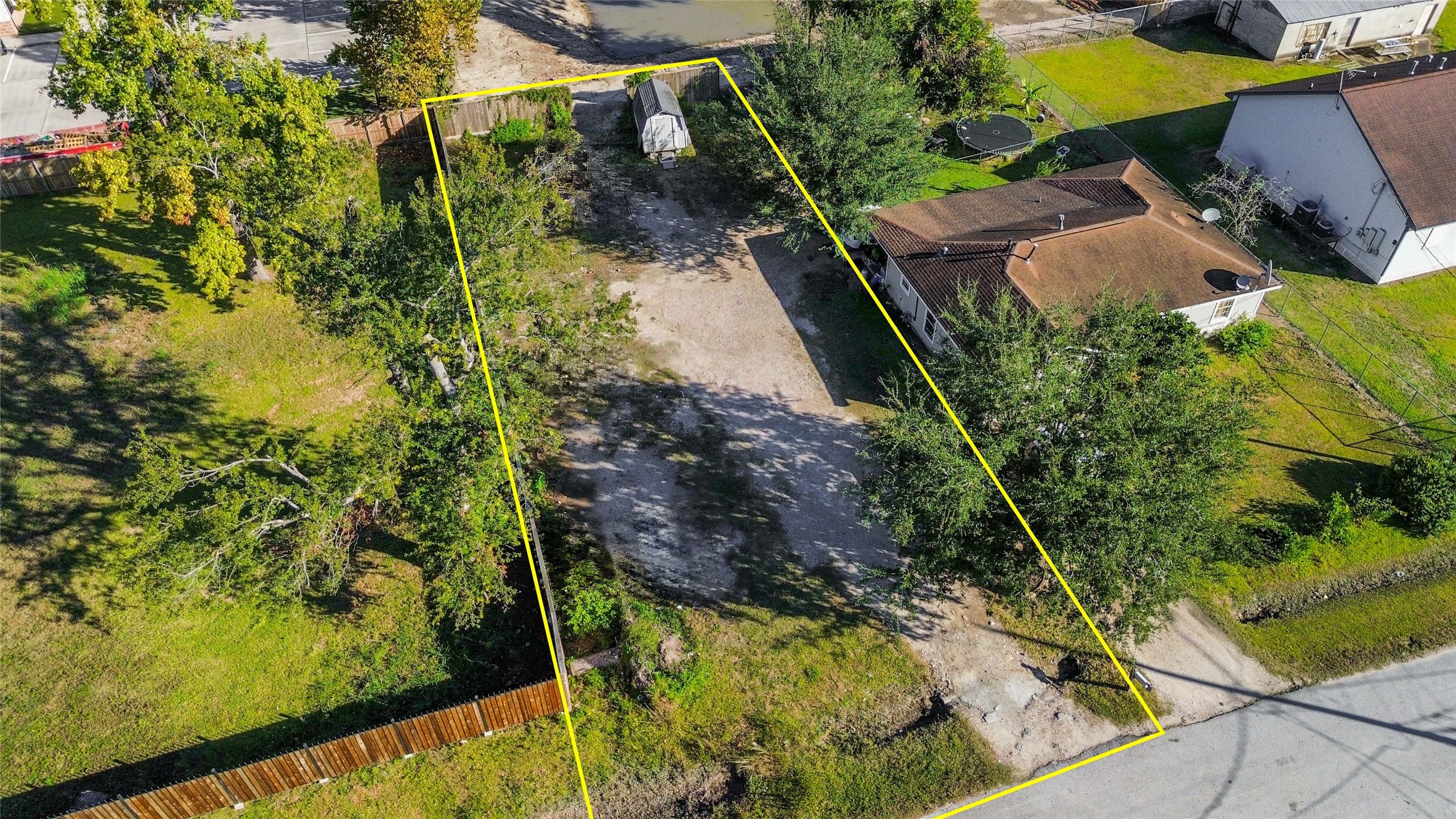 514 Marcella Street Houston, TX 77091 - Photo 2 of 8 a view of swimming pool from a garden