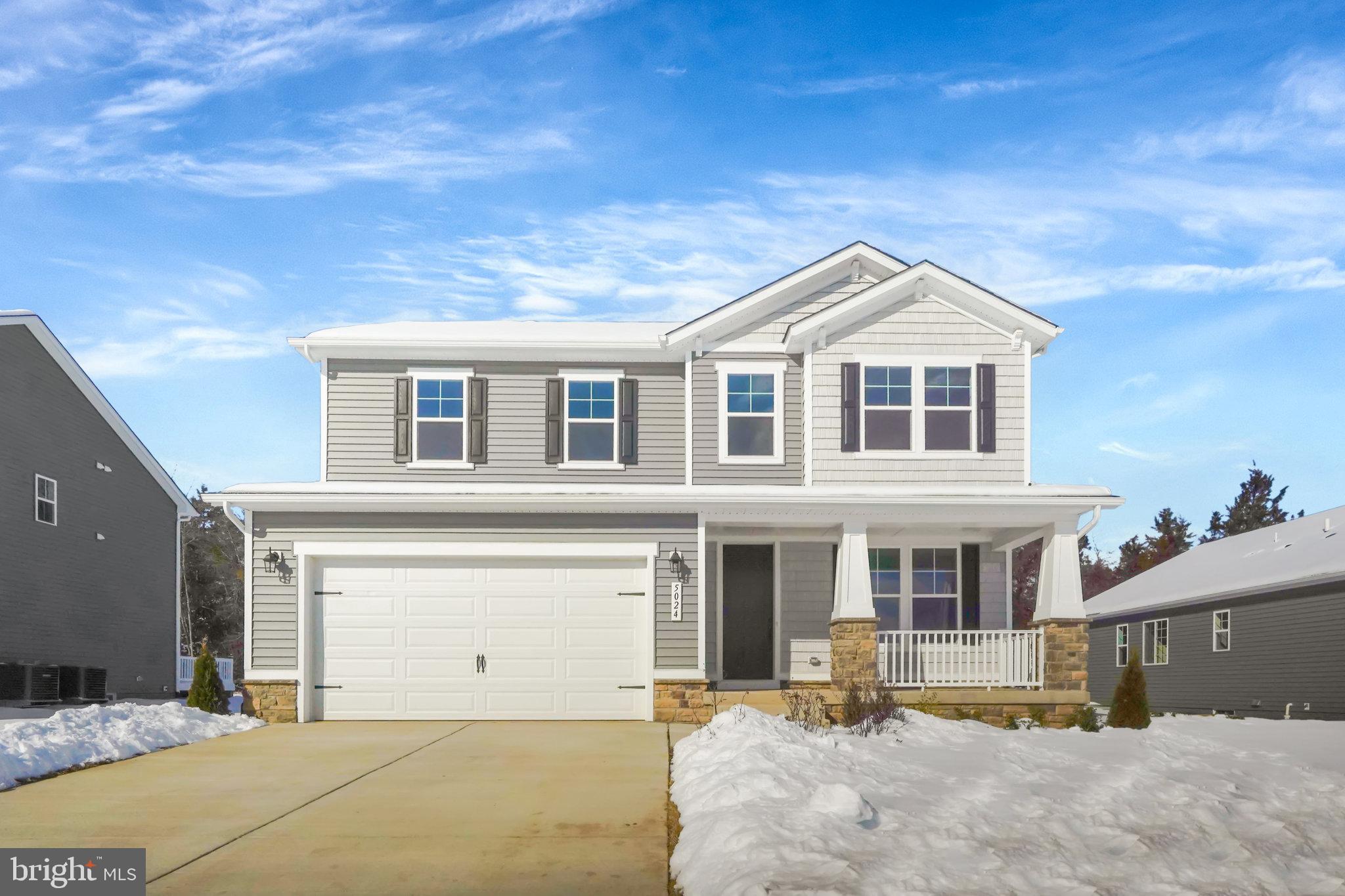 5024 Gray Fox Drive Bealeton, VA 22712 - Photo 1 of 67 a front view of a house with yard