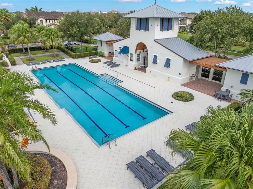 5703 Colony Glen Road Lithia, FL 33547 - Photo 42 of 56 an aerial view of a house with outdoor space