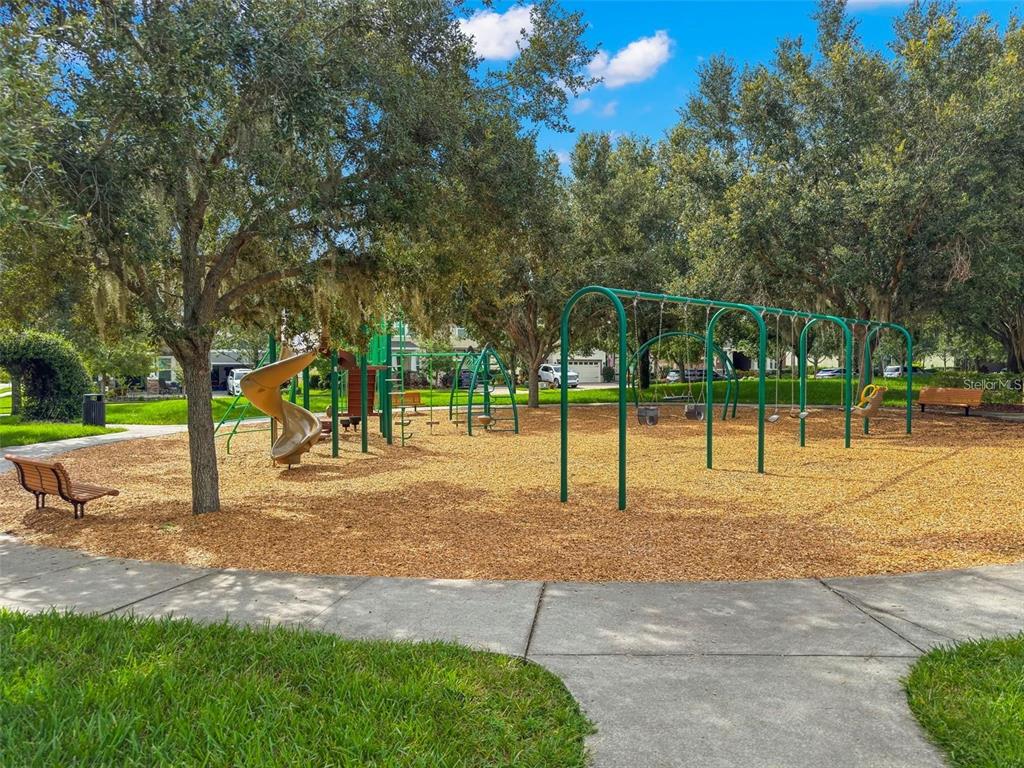 5703 Colony Glen Road Lithia, FL 33547 - Photo 55 of 56 a view of a park with swings and slides