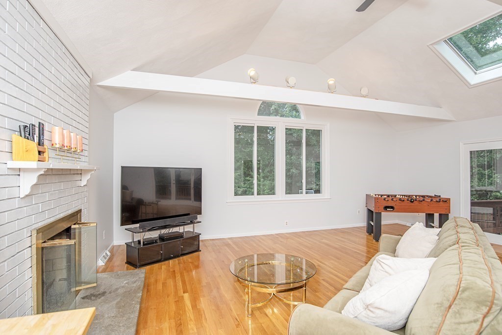 2 Mattakesett Circle Sharon, MA 02067 - Photo 16 of 40 a bedroom with a bed and a television