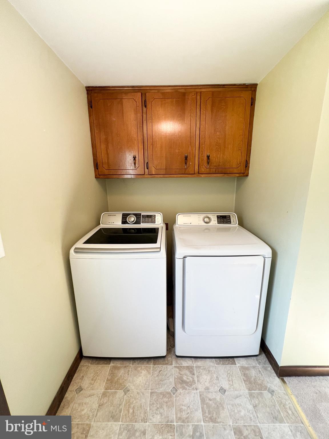 34 Cayuga Road Belleville, PA 17004 - Photo 18 of 46 a utility room with wooden floor washer and dryer