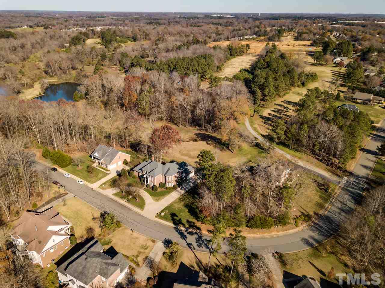 824 Rivers Edge Drive Graham, NC 27253 - Photo 30 of 30 an aerial view of residential houses with outdoor space