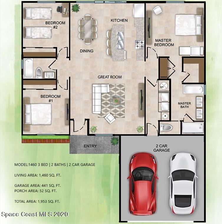 3223 Telesca Road Southeast Palm Bay, FL 32909 - Photo 17 of 17 OneBuild 1460F