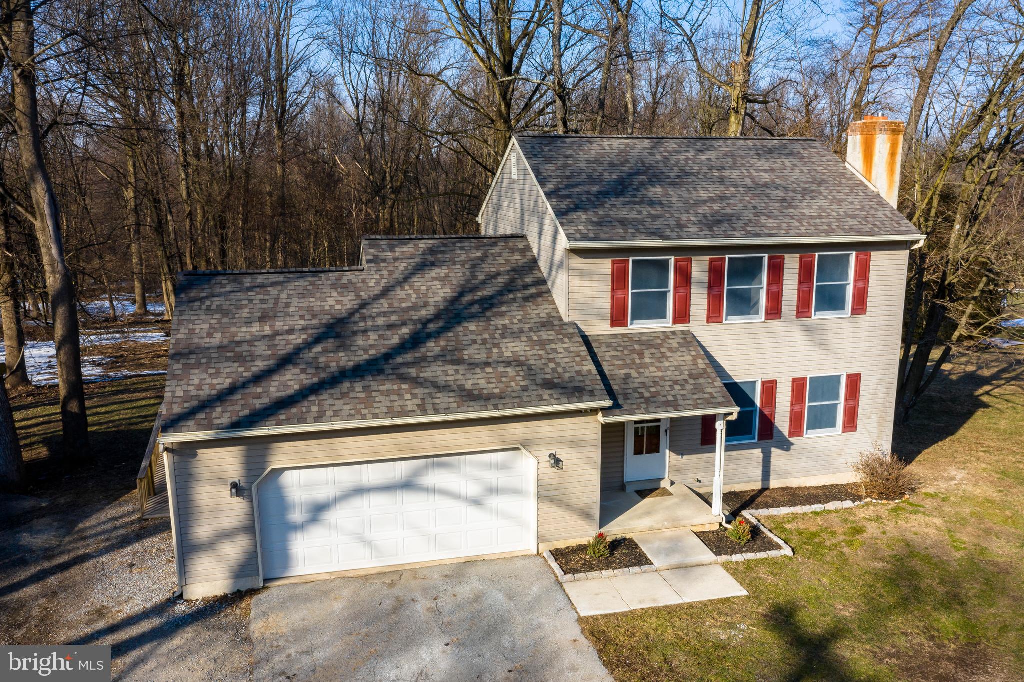 You can really see the New Roof in this photo