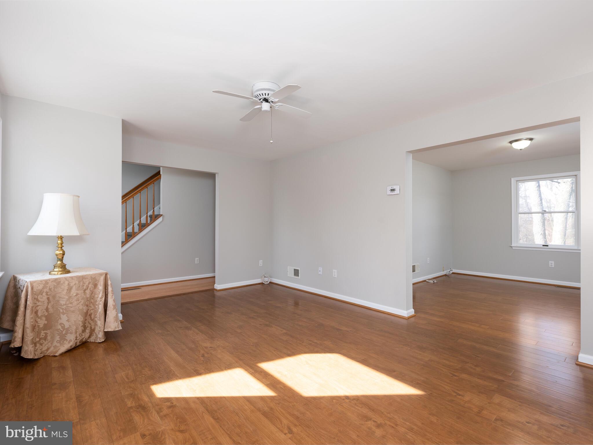 855 Highspire Road Glenmoore, PA 19343 - Photo 17 of 45 Open Floorplan, LR looking to DR & Center Hall
