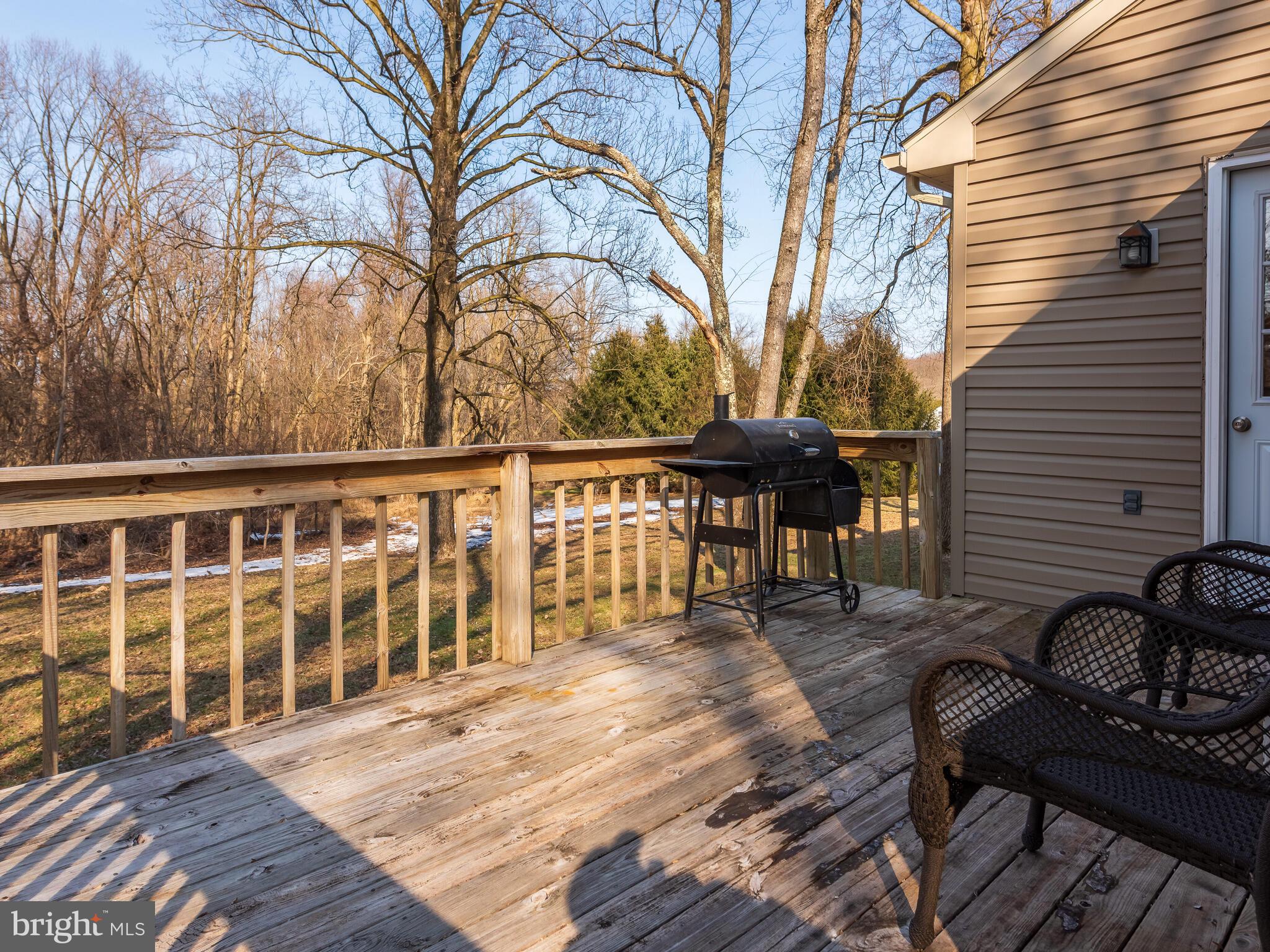 855 Highspire Road Glenmoore, PA 19343 - Photo 37 of 45 Breathtaking backyard views, smoker grill included