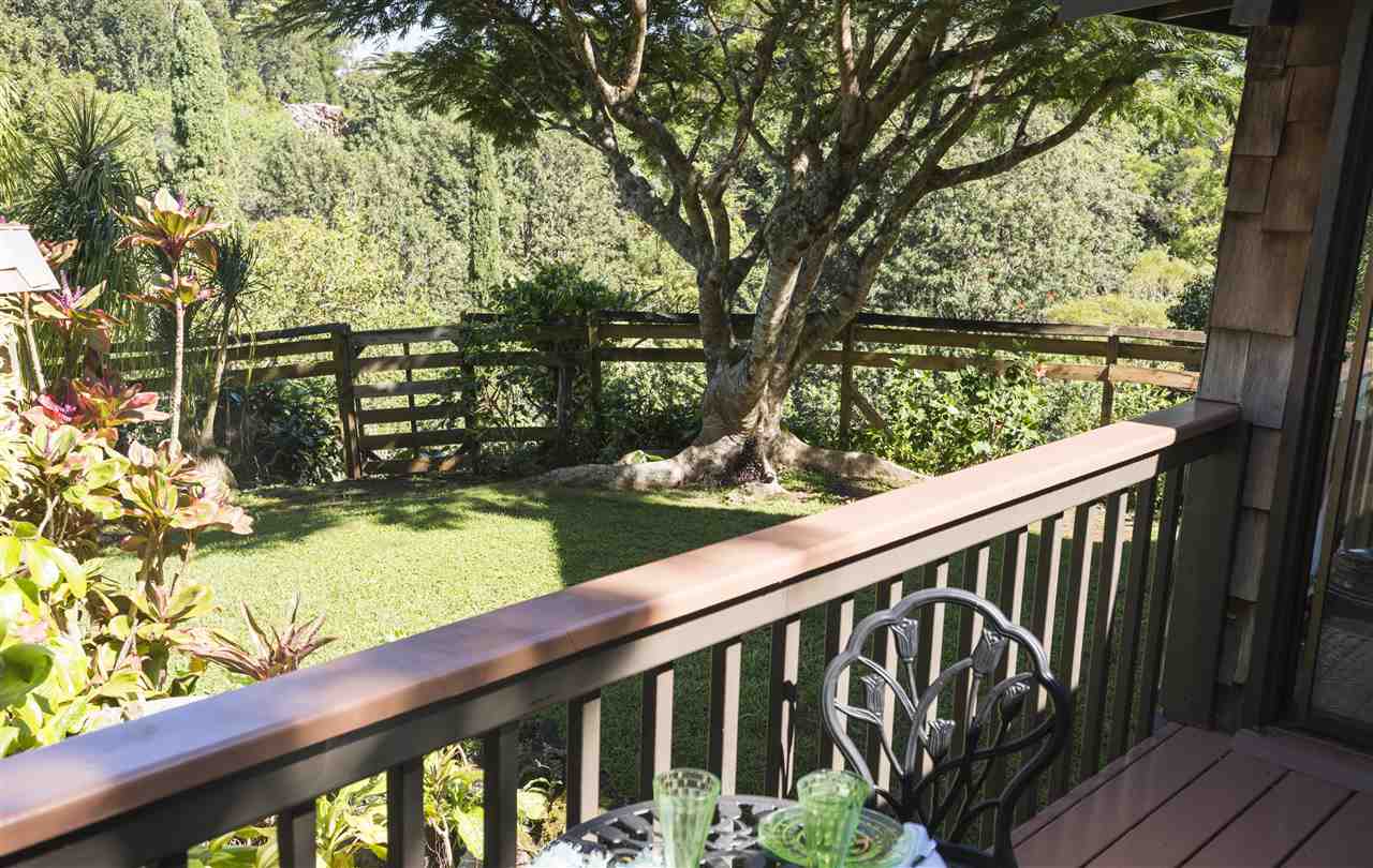 2555 Lemi Place Haiku, HI 96708 - Photo 28 of 30 a view of swimming pool from a balcony