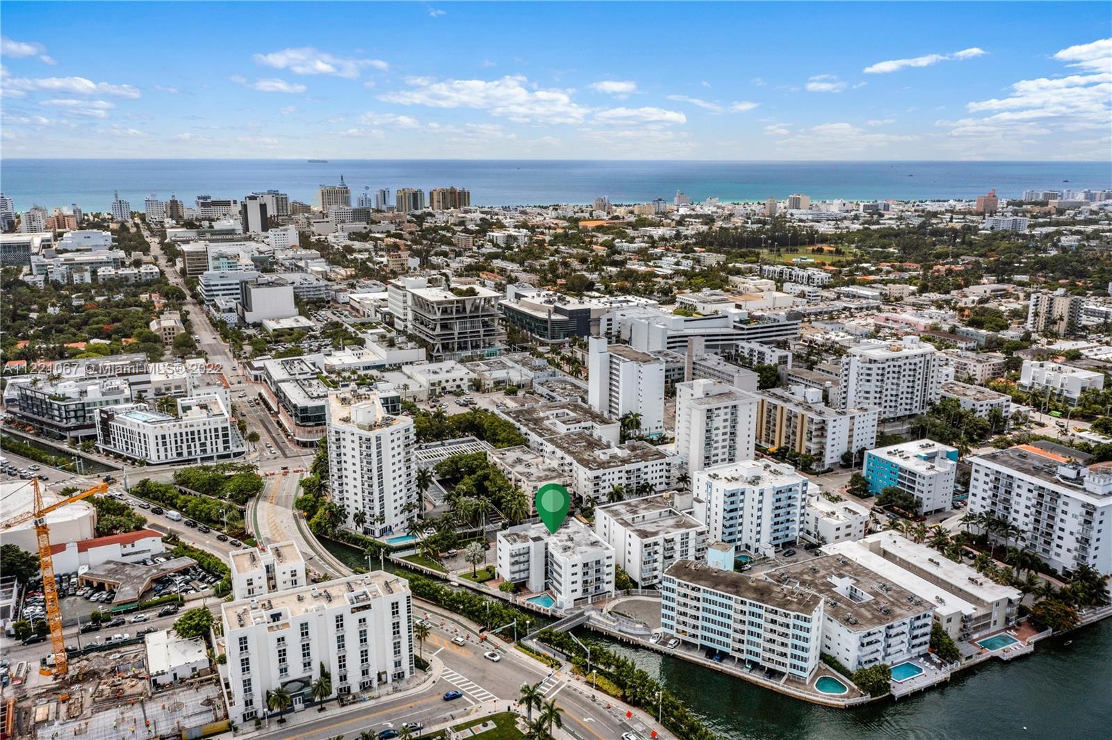 1674 Bay Road, Unit 504 Miami Beach, FL 33139 - Photo 20 of 25 a view of a city