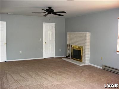 1338 Broad Road Wind Gap, PA 18091 - Photo 14 of 22 a view of an empty room with a fireplace