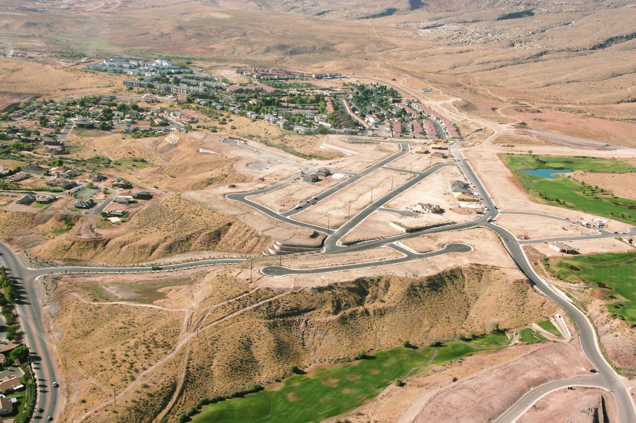 The Highlands aerial shot