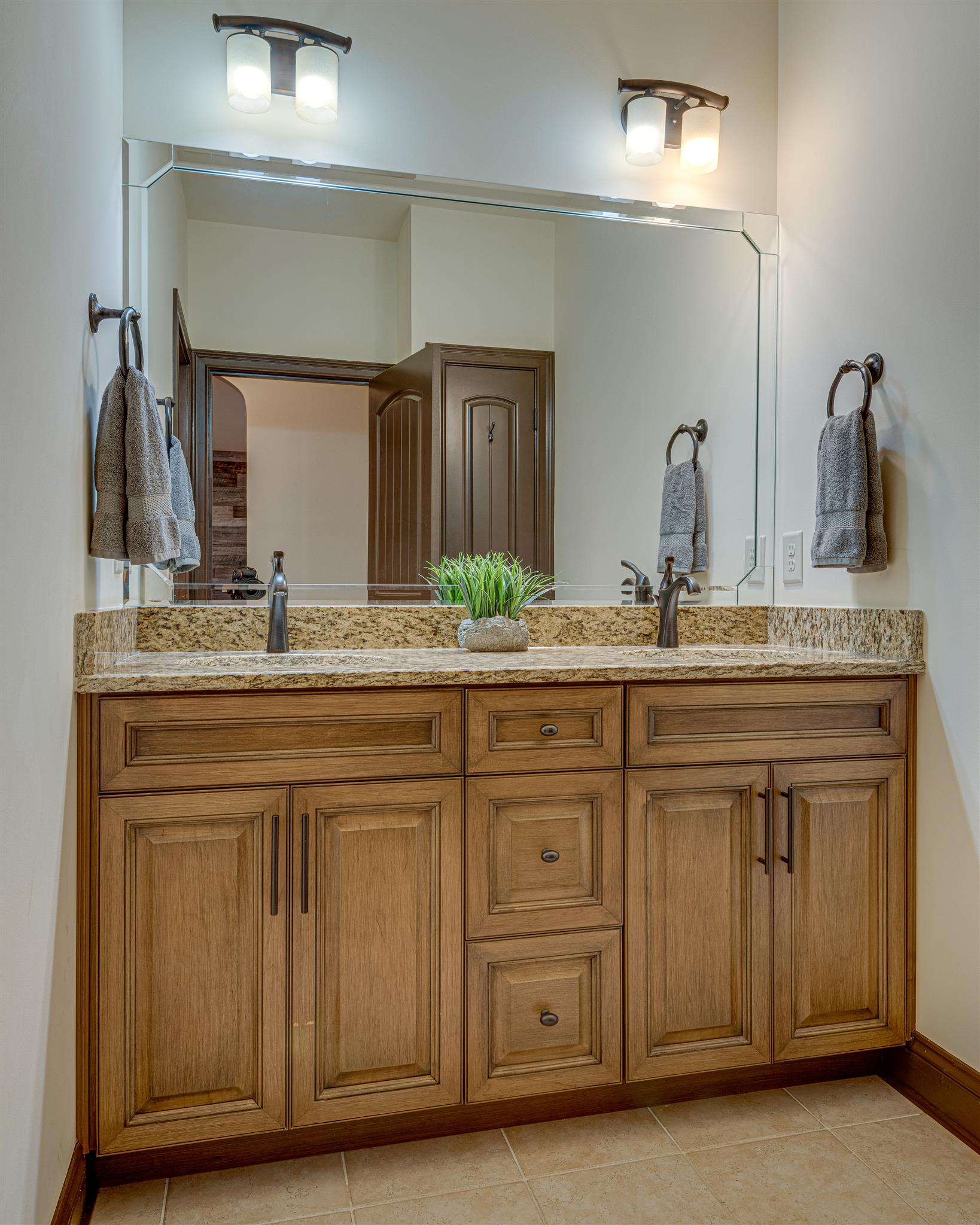 2610 Gunn Road Adams, TN 37010 - Photo 15 of 24 a bathroom with a sink and a mirror