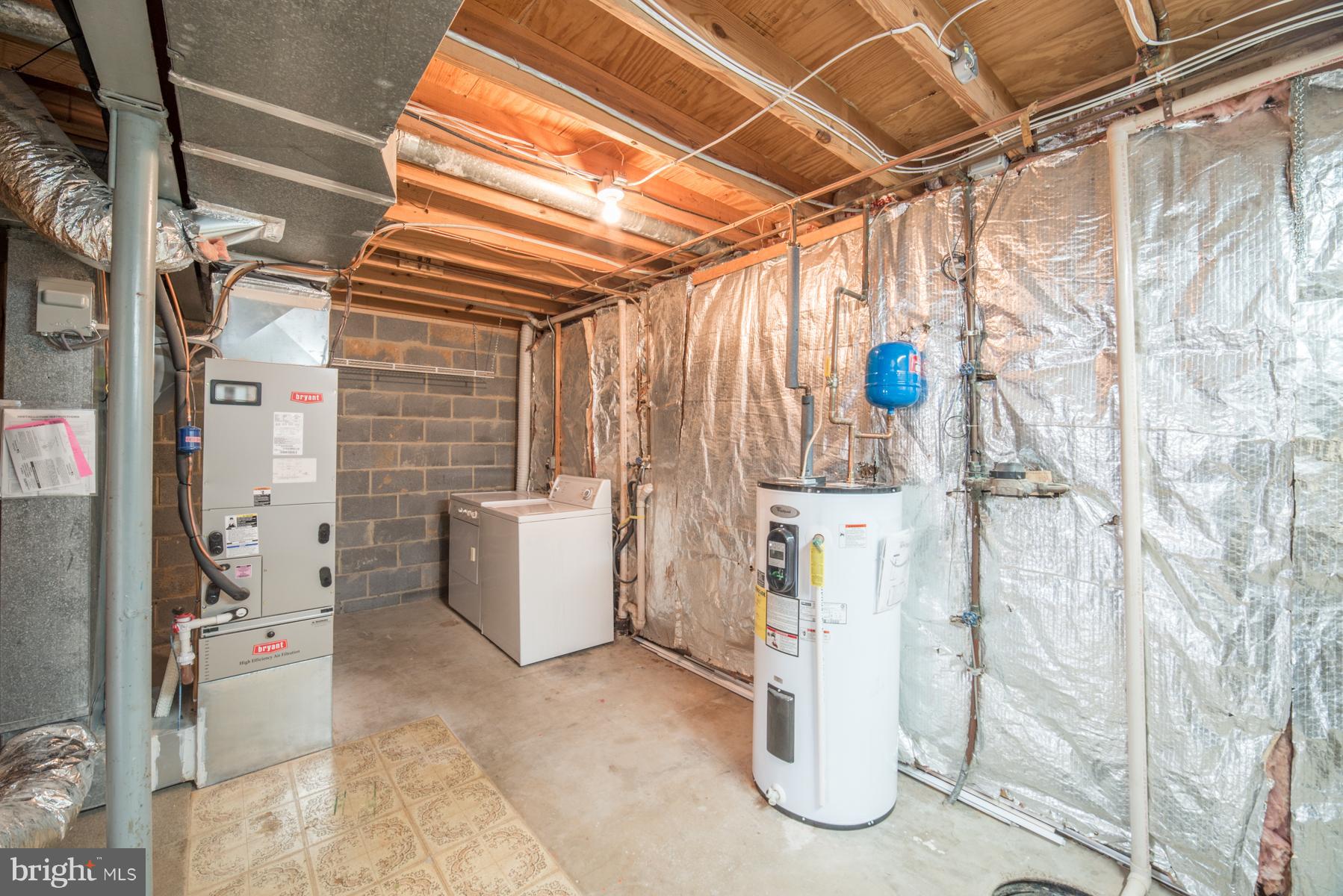 1746 Springfield Lane Frederick, MD 21702 - Photo 24 of 26 Unfinished Basement/Utility Room