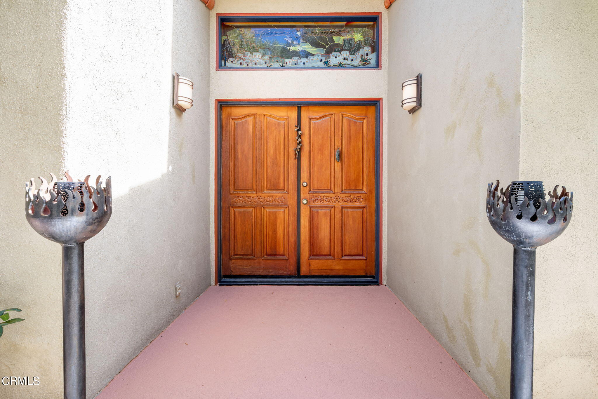 2249 Rim Road Palm Springs, CA 92264 - Photo 9 of 41 a view of entryway with a chandelier
