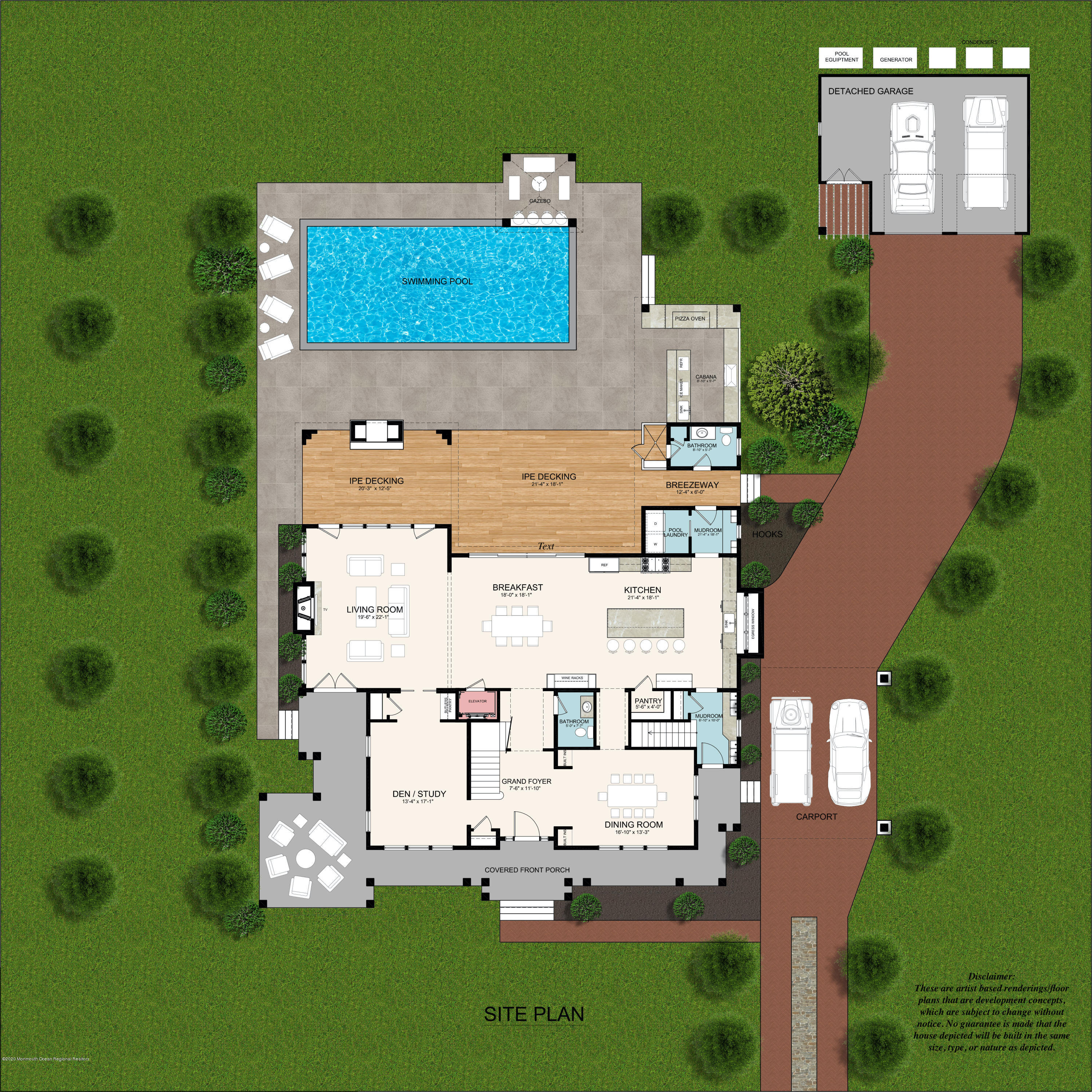 101 Ludlow Avenue Spring Lake, NJ 07762 - Photo 158 of 162 0-SITE PLAN-1