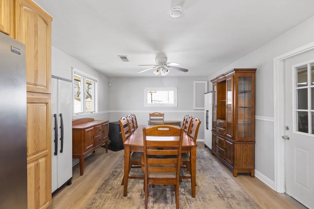 134 Deanna Road Brockton, MA 02302 - Photo 12 of 33 a view of a dining room with furniture window and wooden floor