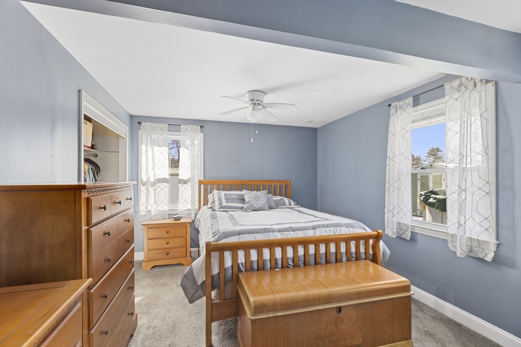 134 Deanna Road Brockton, MA 02302 - Photo 18 of 33 a bedroom with a bed and a window