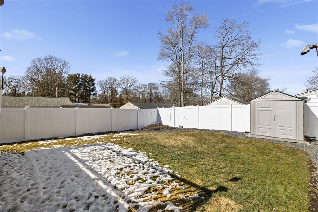 134 Deanna Road Brockton, MA 02302 - Photo 26 of 33 a view of back yard of the house