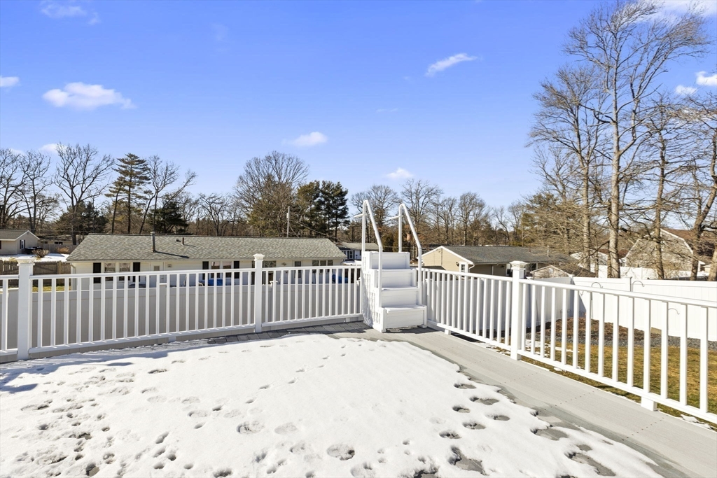 134 Deanna Road Brockton, MA 02302 - Photo 29 of 33 a view of a covered with snow on the roof