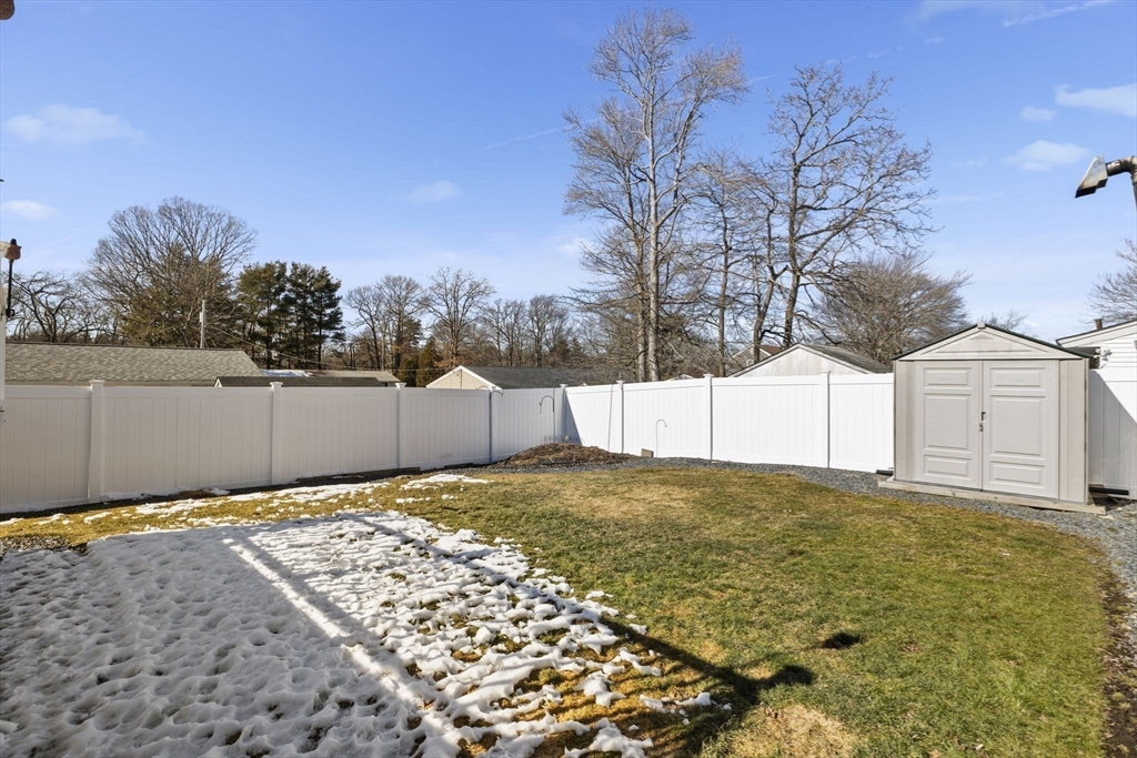 134 Deanna Road Brockton, MA 02302 - Photo 32 of 33 a view of back yard of the house