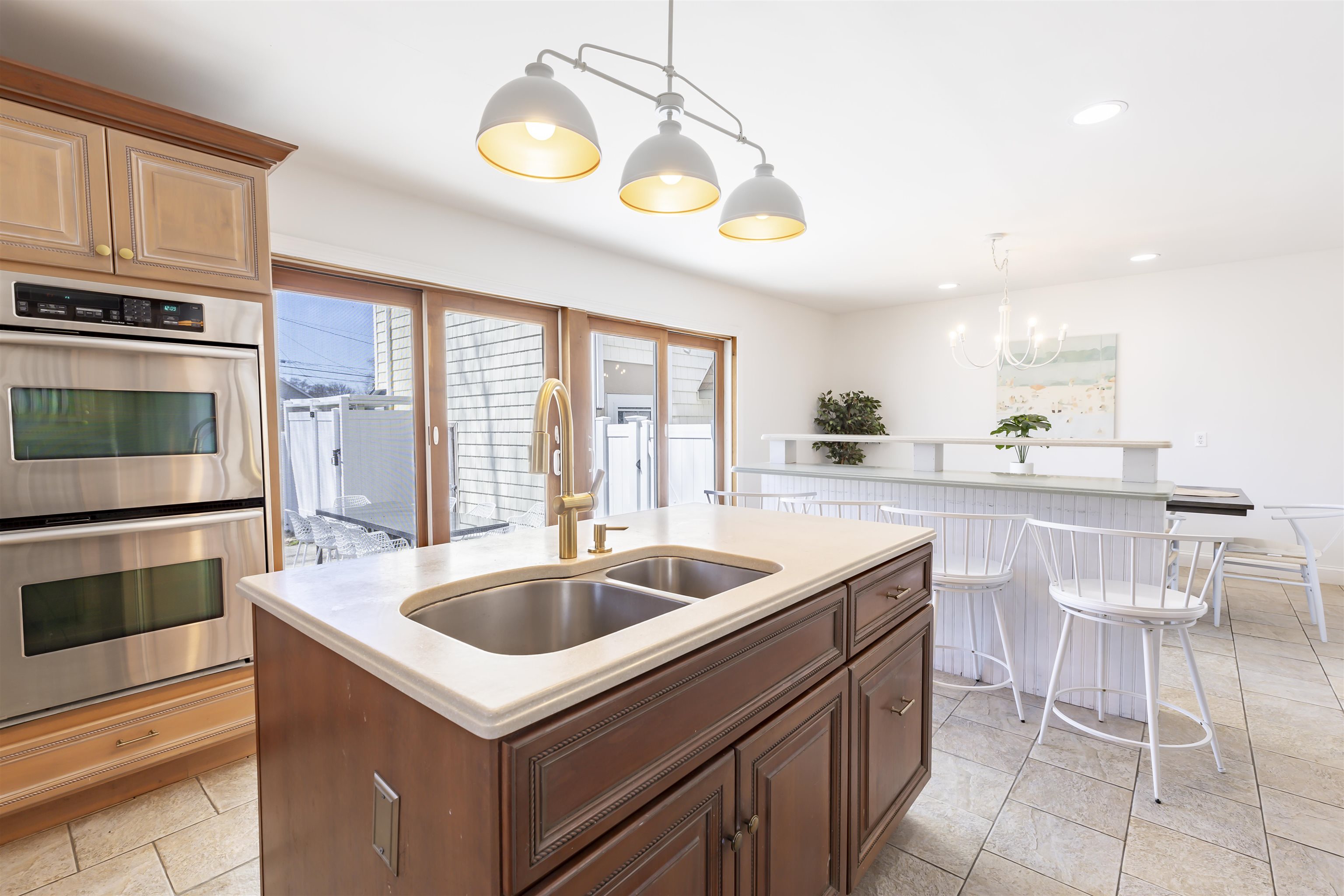 50 Birch Road Villas, NJ 08251 - Photo 15 of 50 a kitchen that has a sink and a stove in it