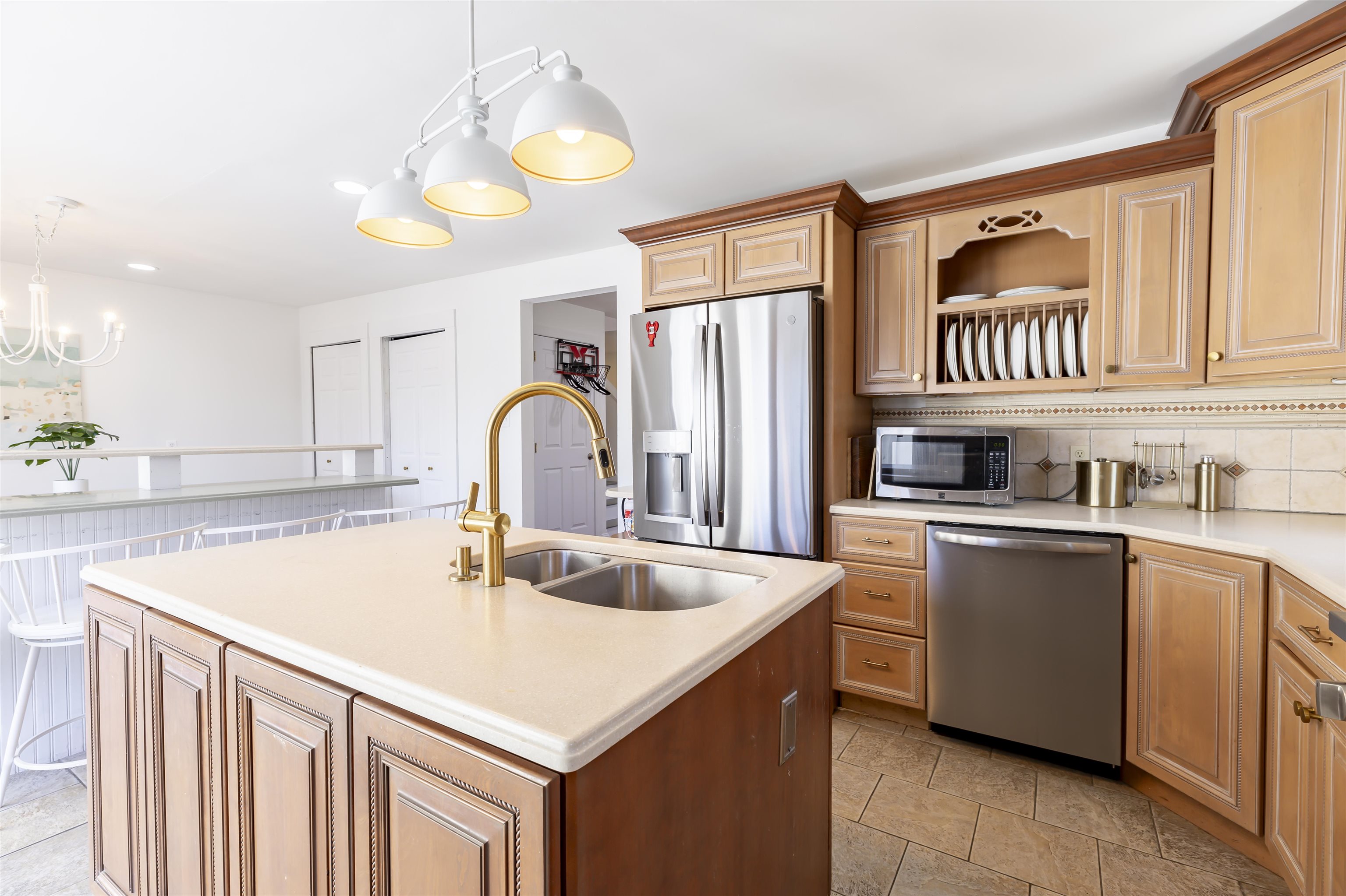 50 Birch Road Villas, NJ 08251 - Photo 16 of 50 a kitchen with a sink cabinets and appliances
