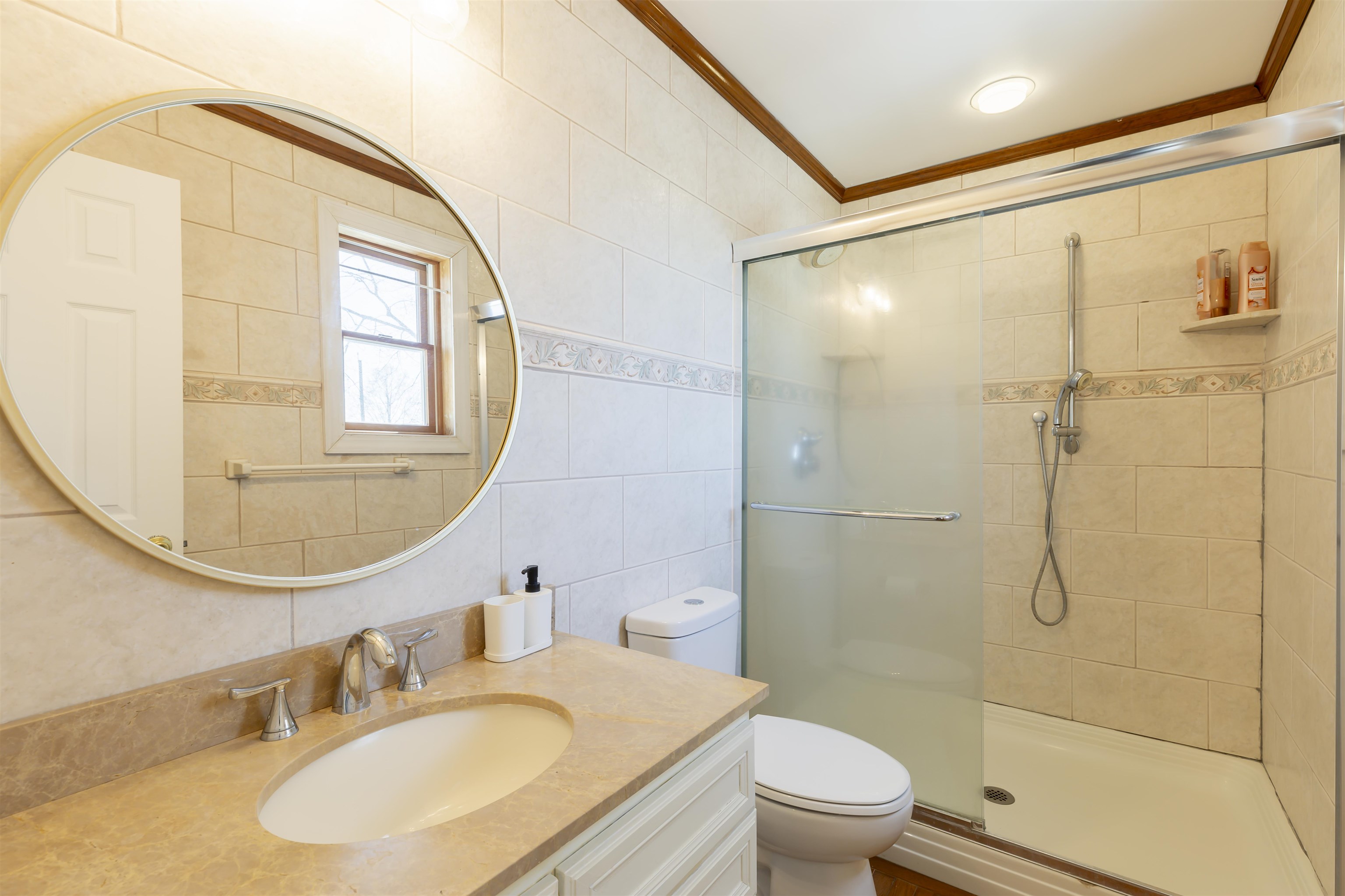 50 Birch Road Villas, NJ 08251 - Photo 23 of 50 a bathroom with a sink toilet and shower