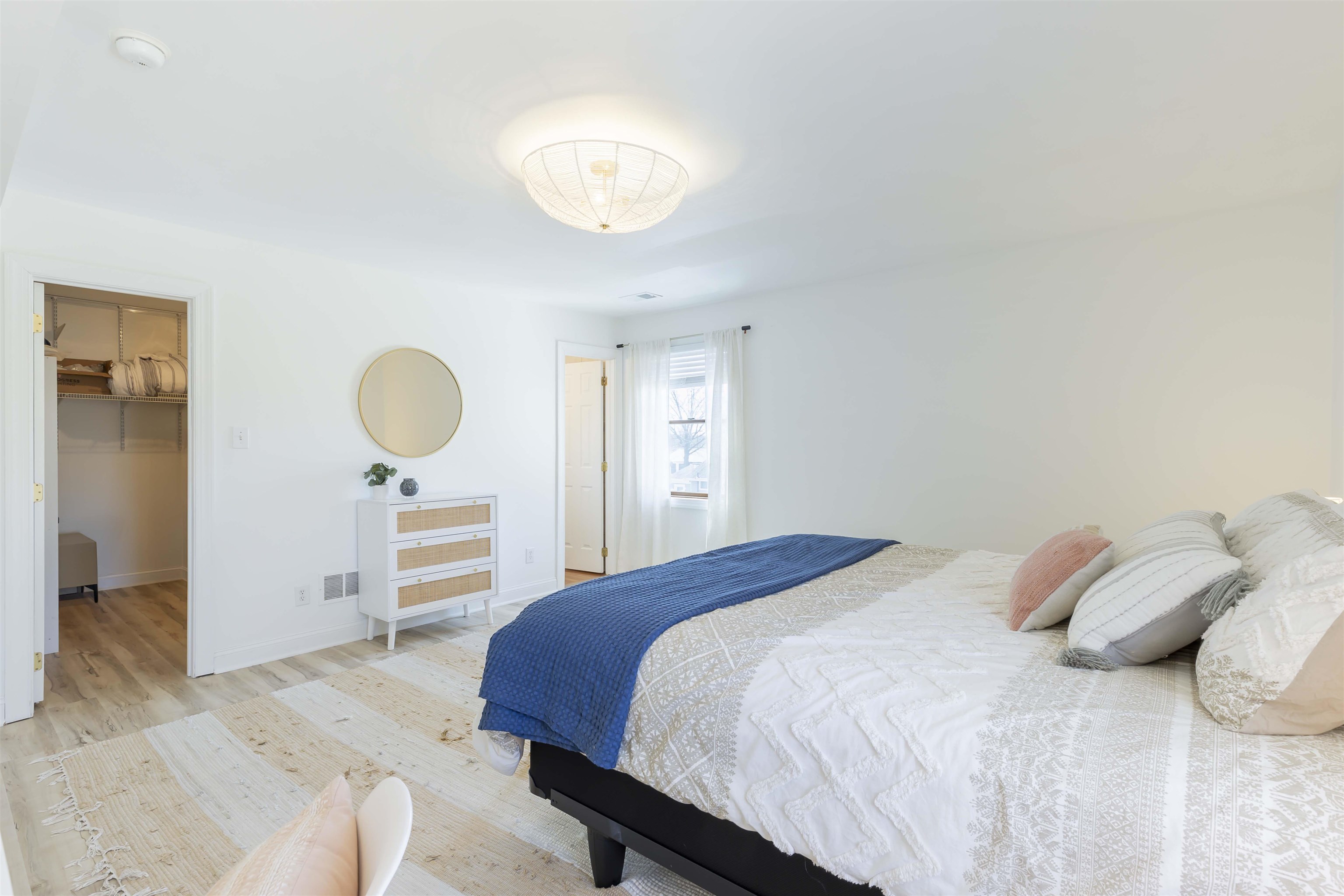 50 Birch Road Villas, NJ 08251 - Photo 24 of 50 a bedroom with a bed and wooden floor