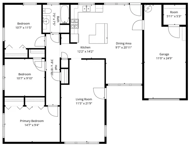 $124,990 | 413 Gardenia Avenue, Orange, TX 77630