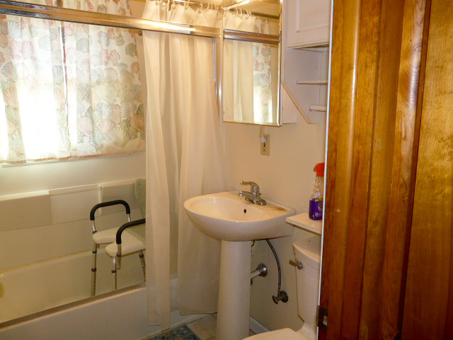 8 Cross Street Fox Lake, IL 60020 - Photo 7 of 10 a bathroom with a sink a toilet and shower