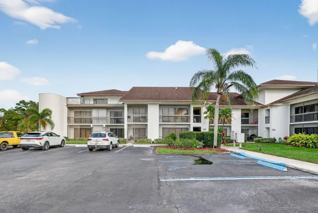 a car parked in front of a building