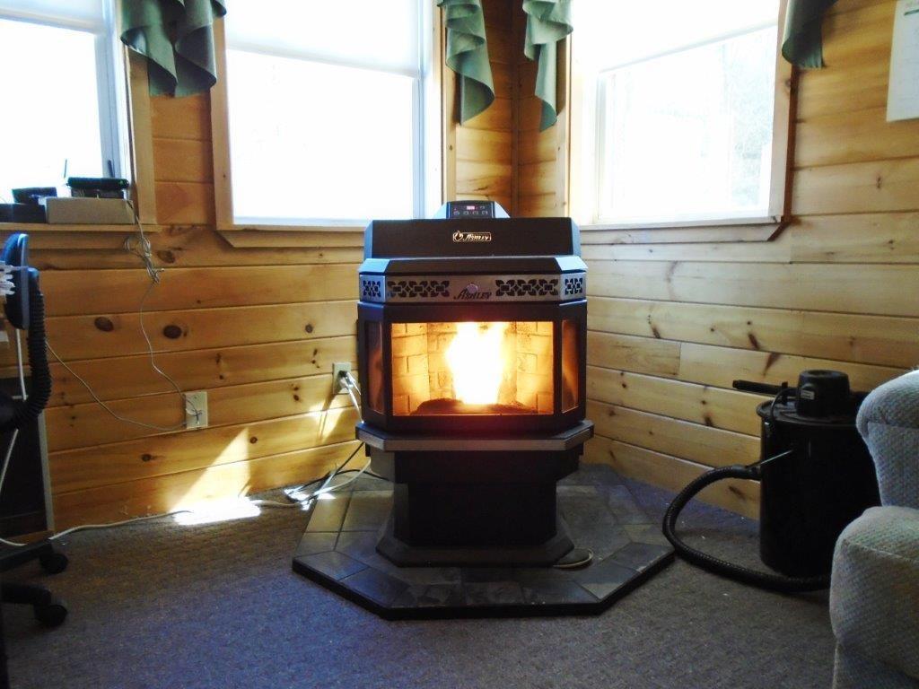 22 Knight Court Rome, ME 04963 - Photo 8 of 23 Pellet Stove
